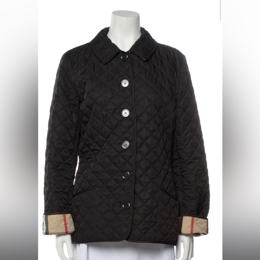 BURBERRY BRIT Women’s Utility Jacket Black 
Size: M